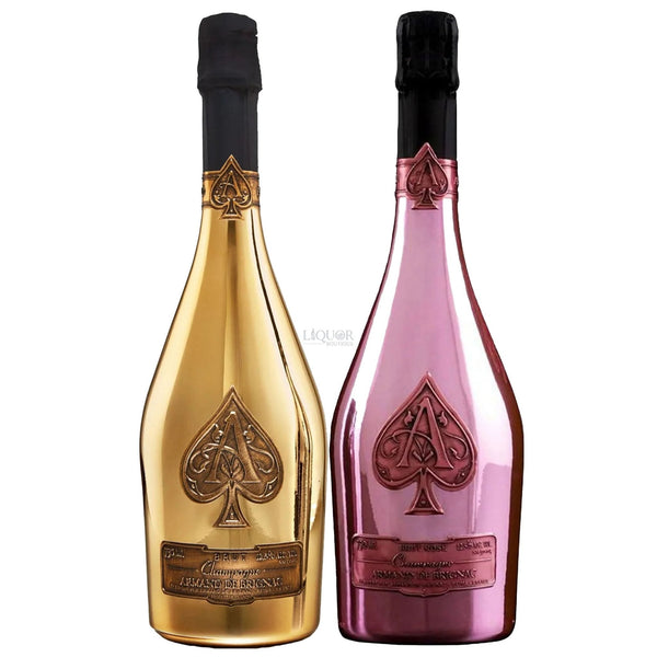 Armand De Brignac Ace of Spades Brut Gold & Rosé Champagne Bundle - Liquor Boutique