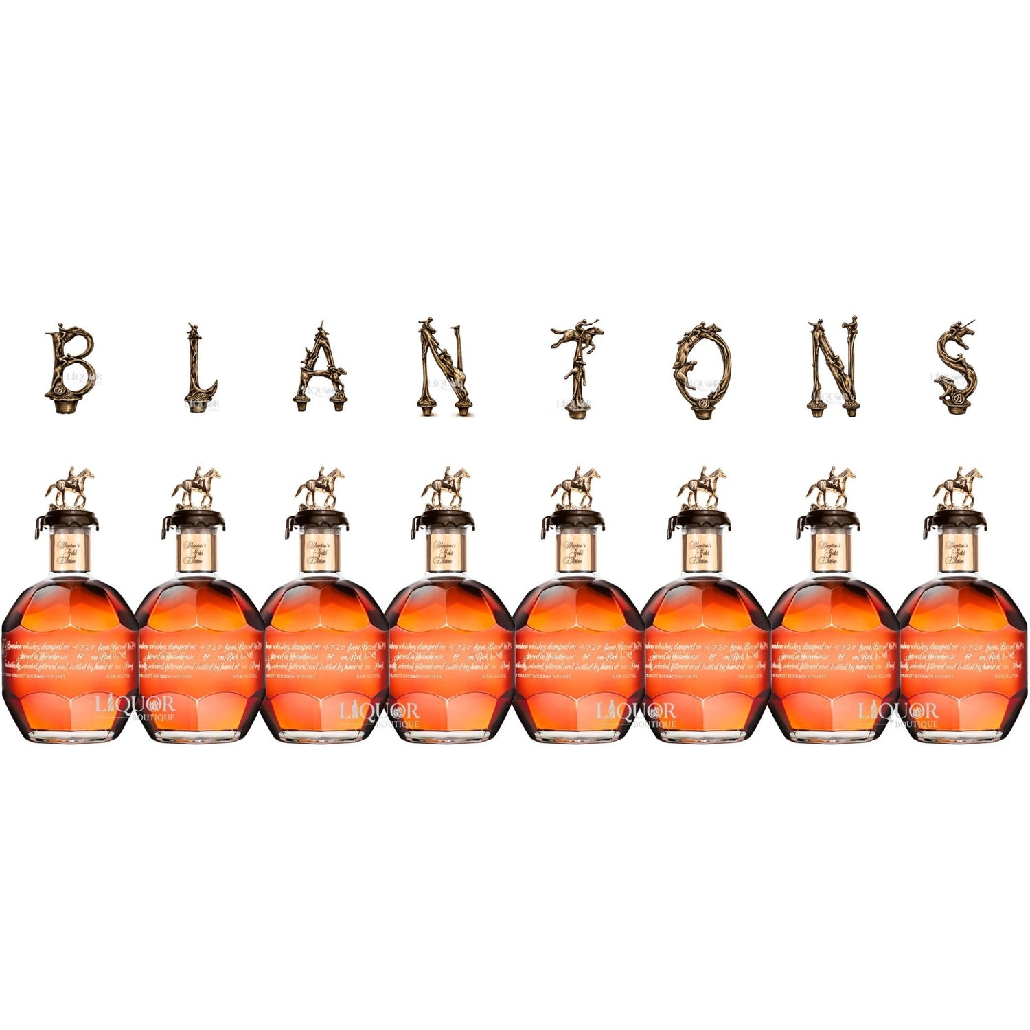 Blanton's Gold Label Full Set Horse Collection 8 Pack - Liquor Boutique