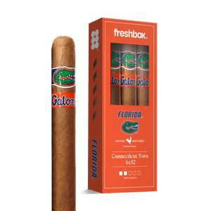 Boccock Brothers Florida Connecticut 6x52 FreshBox | Cigar 3-Pack - Liquor Boutique