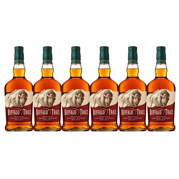 Buffalo Trace Bourbon Whiskey 6 Pack 750ml - Liquor Boutique