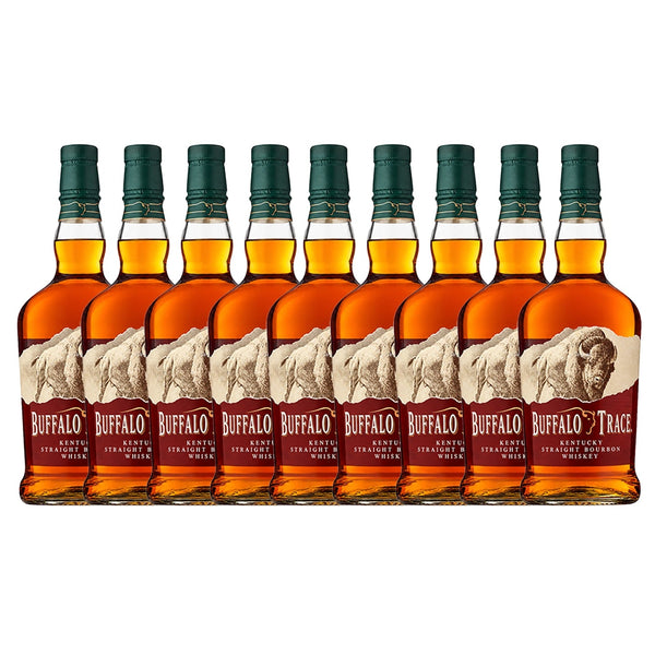 Buffalo Trace Bourbon Whiskey 9 Pack 750ml - Liquor Boutique