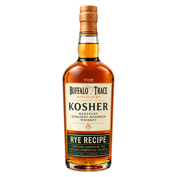 Buffalo Trace Kosher Rye Recipe Bourbon Whiskey 750ml - Liquor Boutique