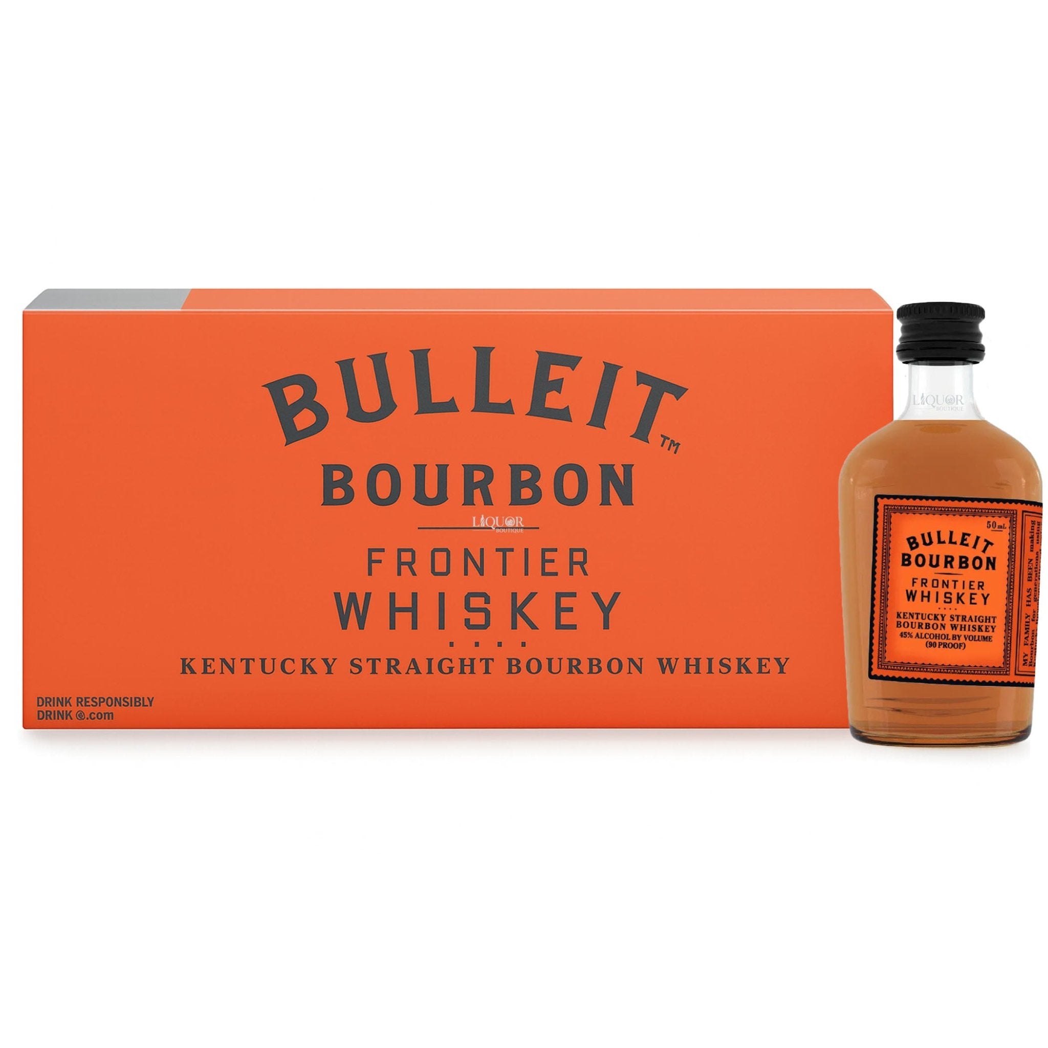 Bulleit Bourbon Frontier Whiskey 10 Pack 50ml - Liquor Boutique