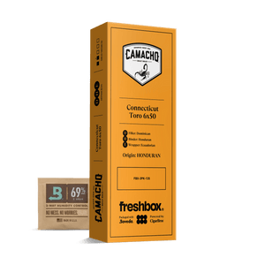 Camacho Connecticut Toro 6x50 FreshBox | Cigar 3-Pack - Liquor Boutique