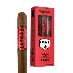 Camacho Corojo Toro 6x50 FreshBox | Cigar 3-Pack - Liquor Boutique