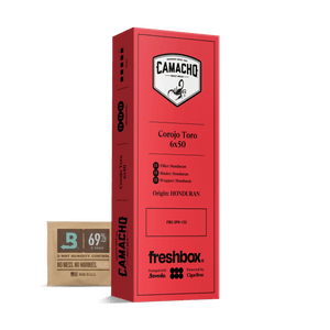 Camacho Corojo Toro 6x50 FreshBox | Cigar 3-Pack - Liquor Boutique