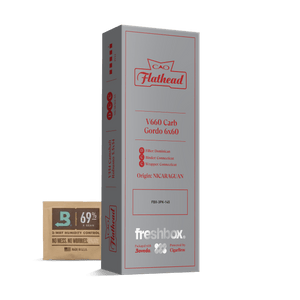 CAO Flathead V660 Carb 6x60 FreshBox | Cigar 3-Pack - Liquor Boutique