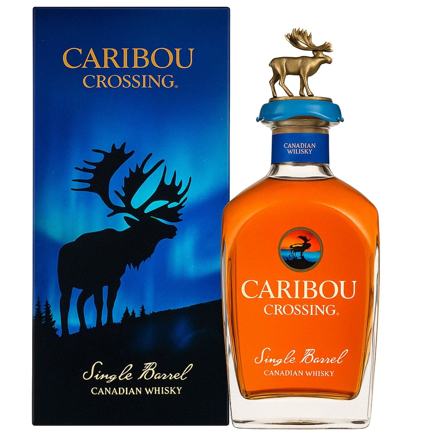 Caribou Crossing Single Barrel Canadian Whisky 750ml - Liquor Boutique