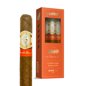 Casa 1910 Cuchillo Parado Robusto 5x50 FreshBox | Cigar 3-Pack - Liquor Boutique
