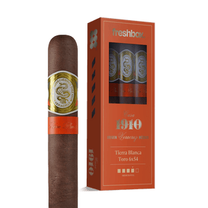 Casa 1910 Tierra Blanca Toro 6x54 FreshBox | Cigar 3-Pack - Liquor Boutique