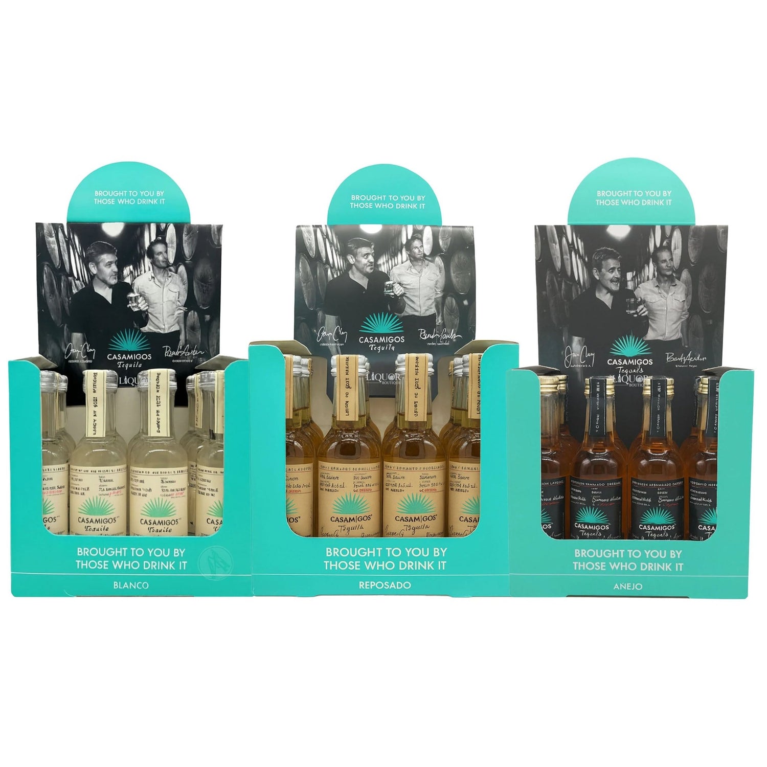 Casamigos Blanco, Reposado, & Añejo 50ml Bundle - Liquor Boutique