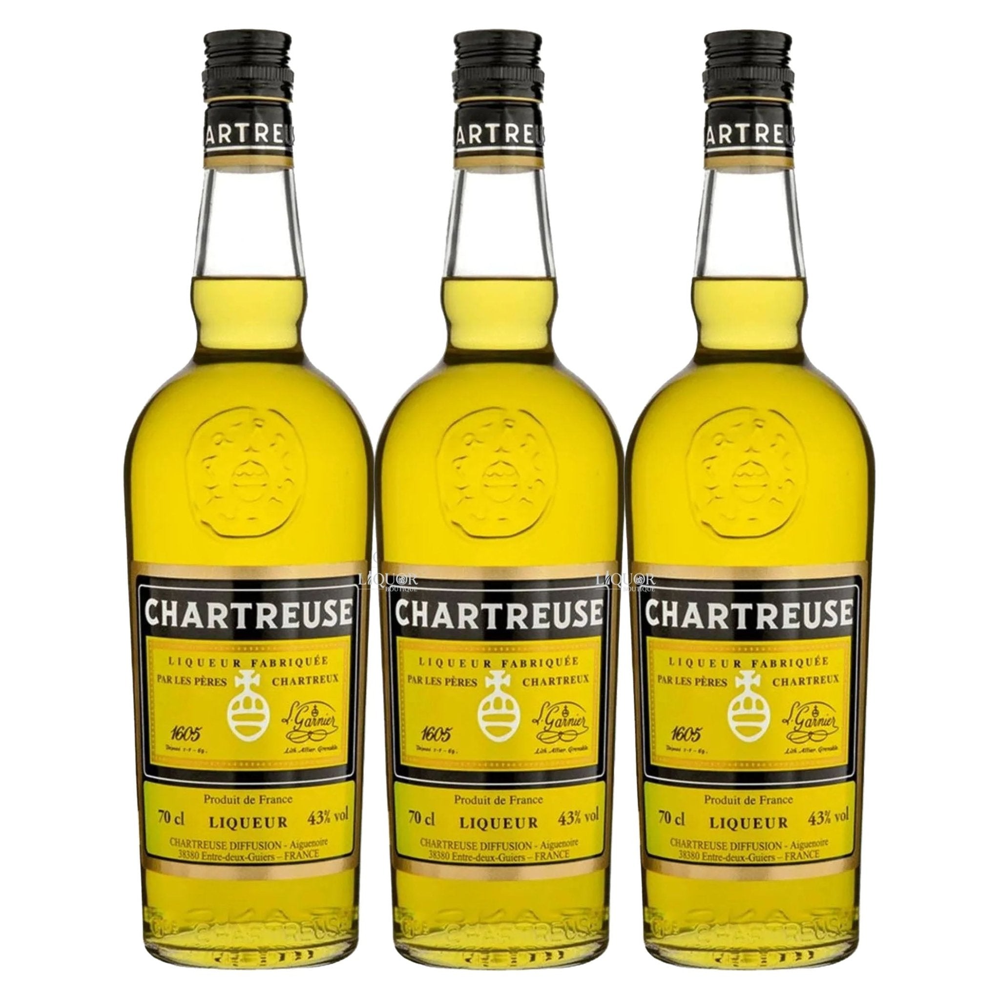 Chartreuse Yellow Liqueur 750ml - Liquor Boutique