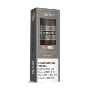 Cohiba Nicaruaga Robusto 5x52 FreshBox | Cigar 3-Pack - Liquor Boutique
