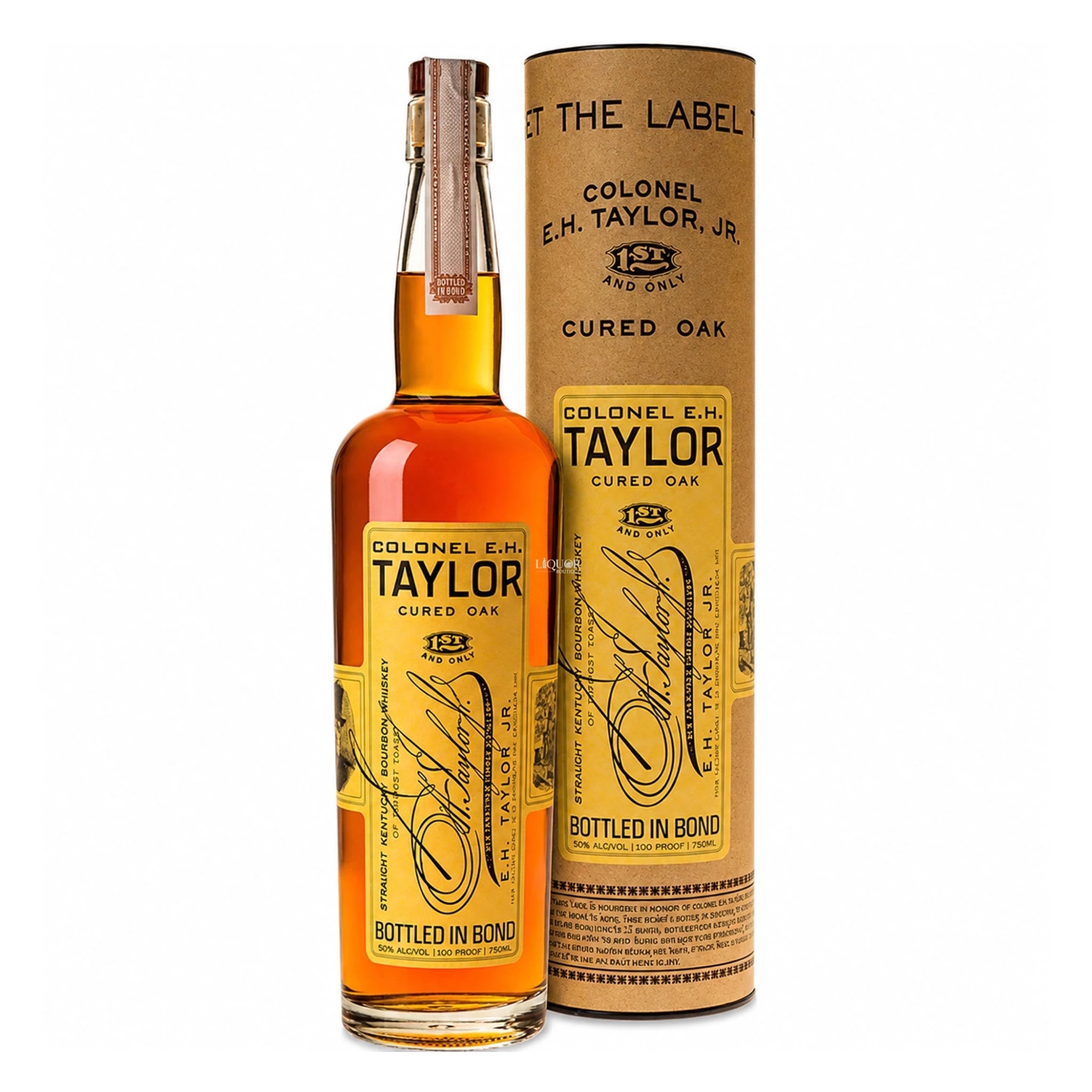 Colonel E.H. Taylor Cured Oak Bourbon Whiskey 750ml - Liquor Boutique