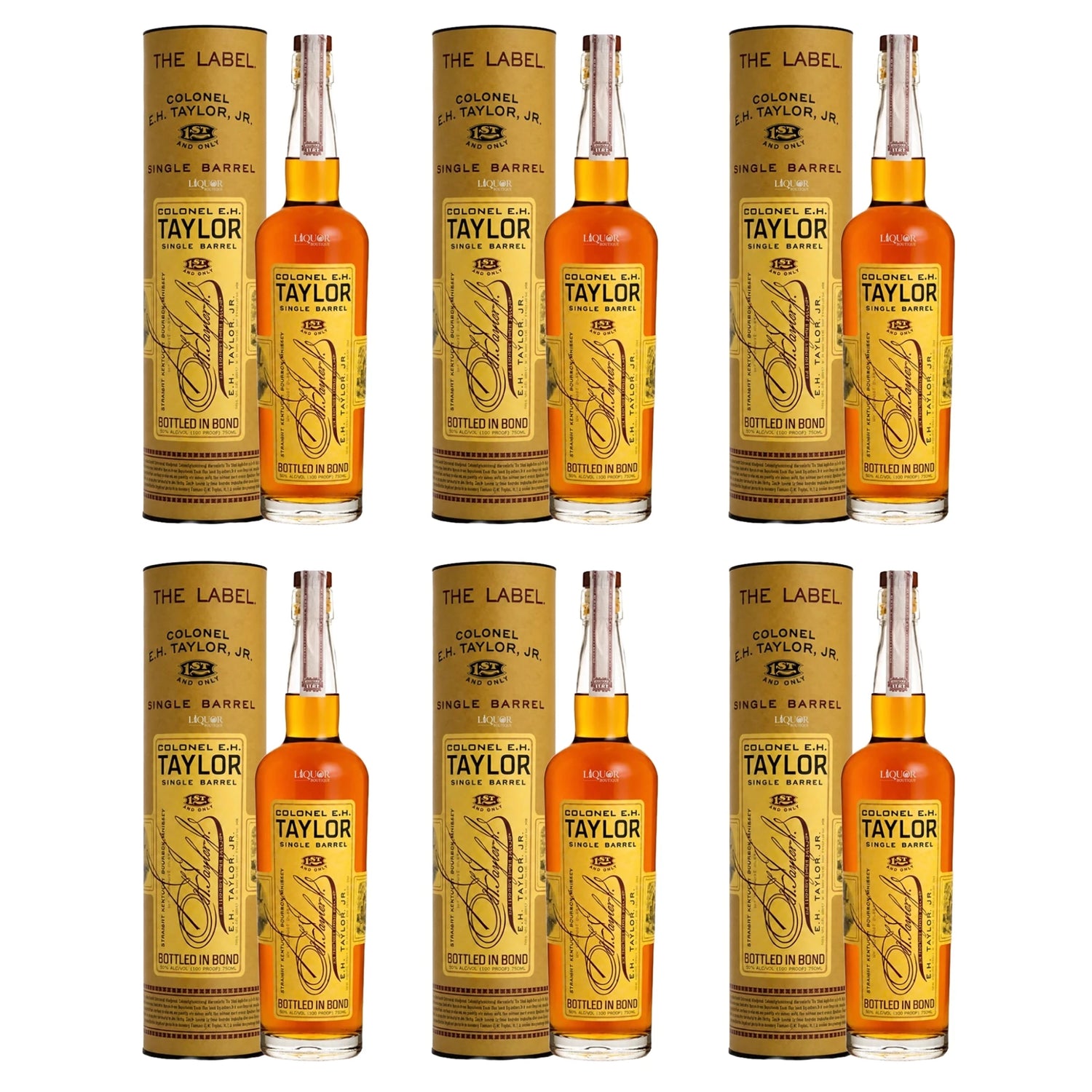Colonel E.H. Taylor Single Barrel Bourbon Whiskey 750ml - Liquor Boutique