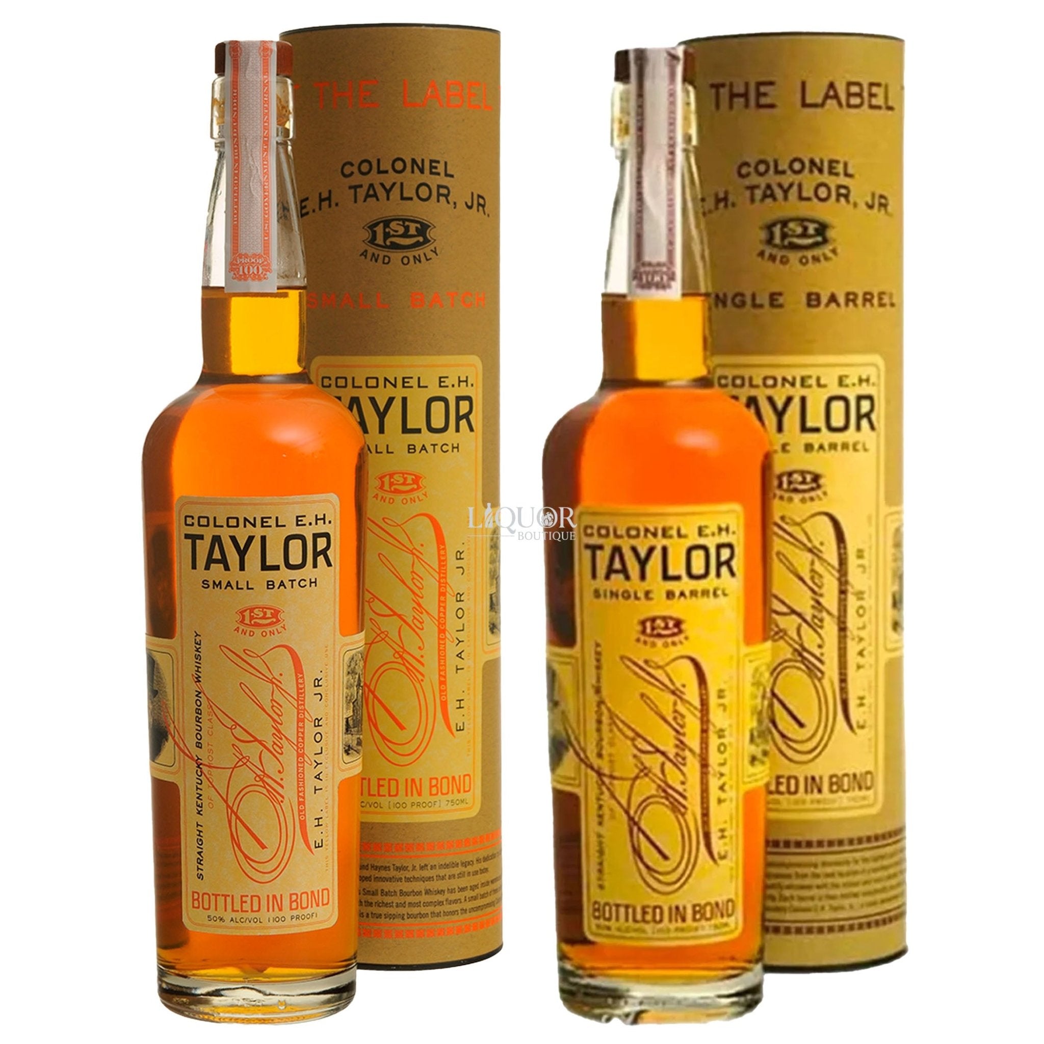 Colonel E.H. Taylor Small Batch & Single Barrel Whiskey Bundle - Liquor Boutique
