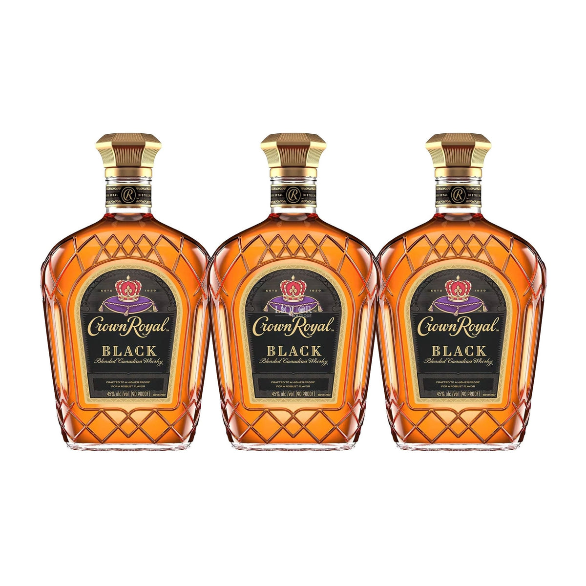 Crown Royal Black Canadian Whisky 750ml - Liquor Boutique