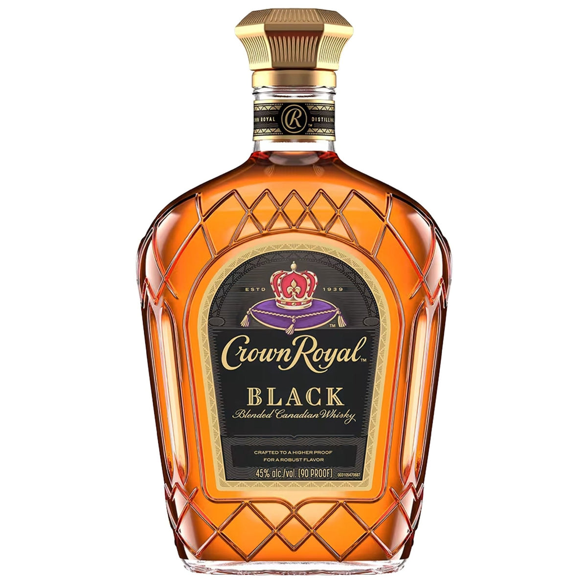 Crown Royal Black Canadian Whisky 750ml - Liquor Boutique