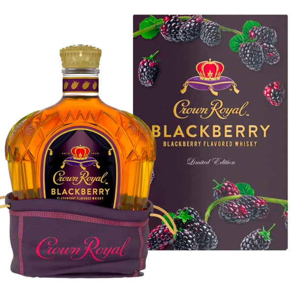 Crown Royal BlackBerry Whisky 375ml - Liquor Boutique
