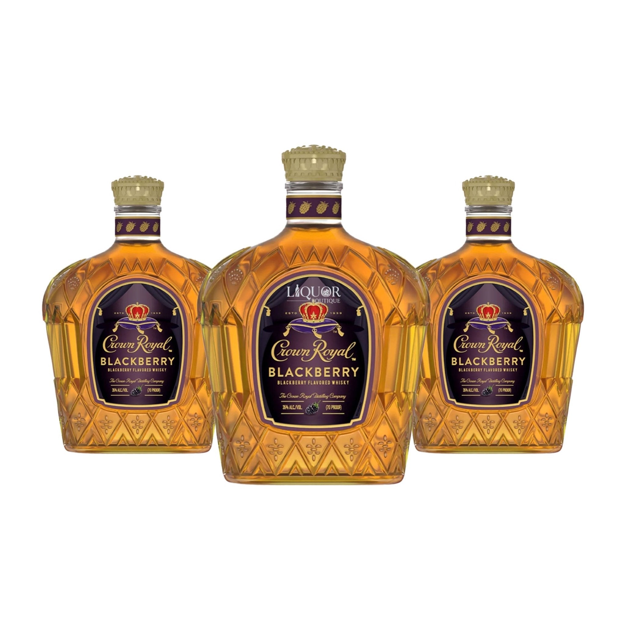 Crown Royal BlackBerry 3 Pack – Liquor Boutique