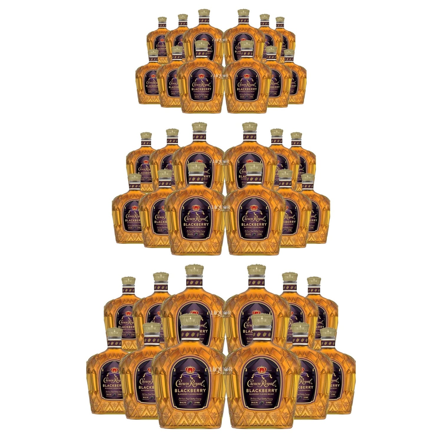 Crown Royal BlackBerry Whisky 375ml - Liquor Boutique