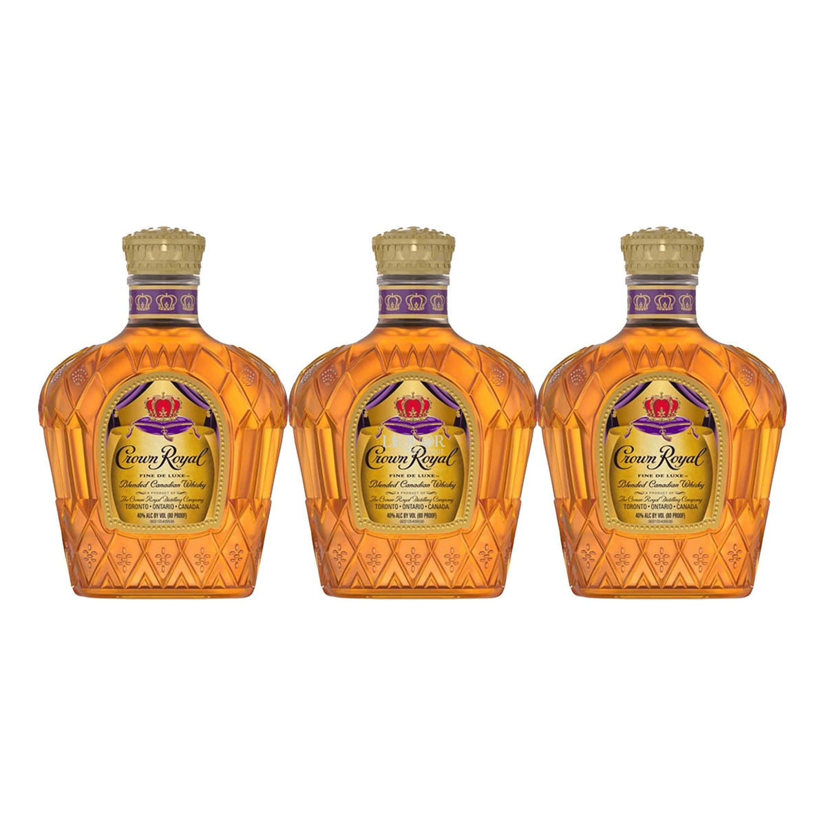 Crown Royal Deluxe Blended Canadian Whisky 750ml - Liquor Boutique