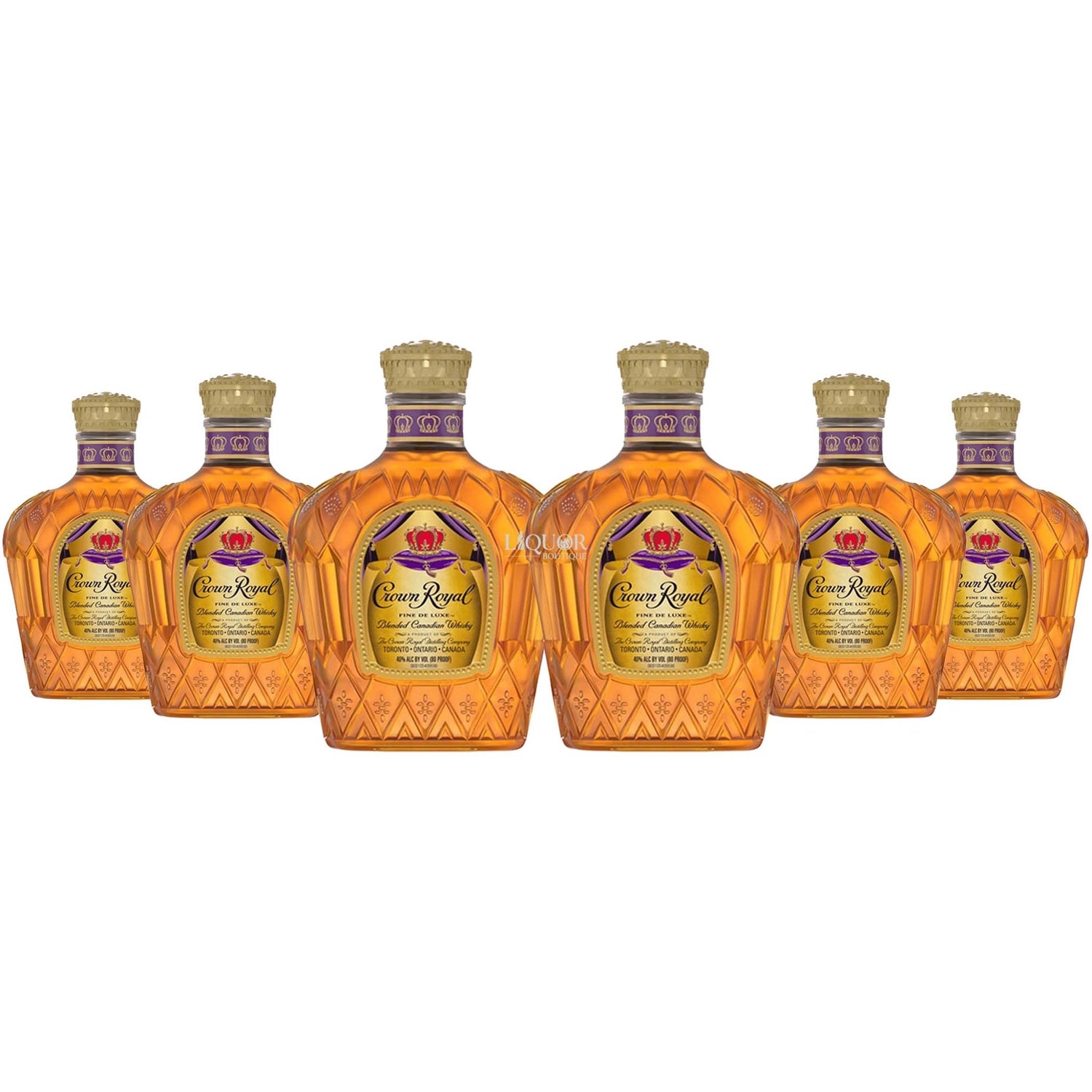 Crown Royal Deluxe Blended Canadian Whisky 750ml - Liquor Boutique