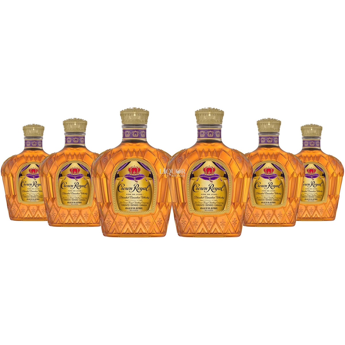 Crown Royal Deluxe Blended Canadian Whisky 750ml - Liquor Boutique
