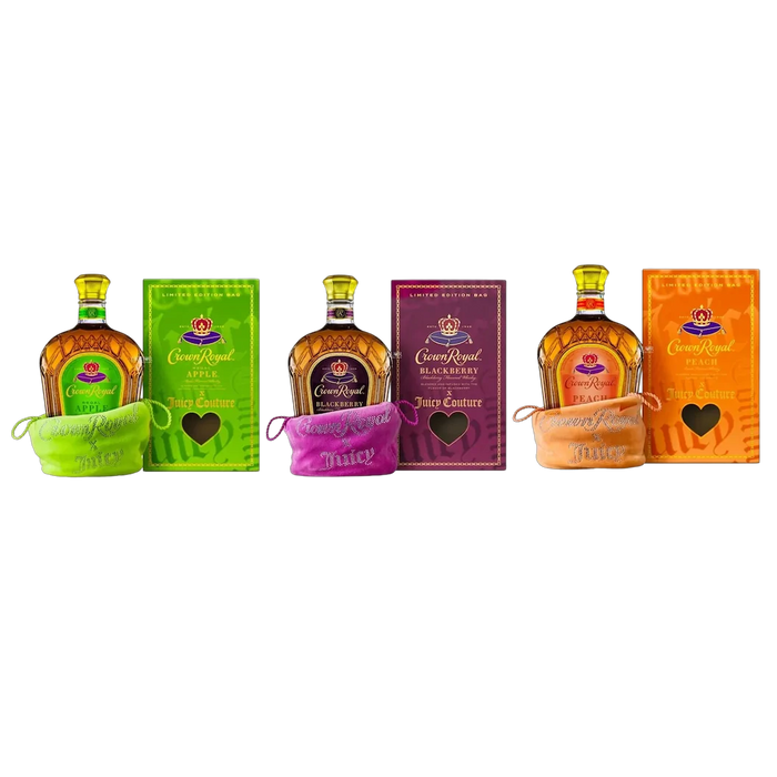 Crown Royal Juicy Collection Whisky Bundle 750ml