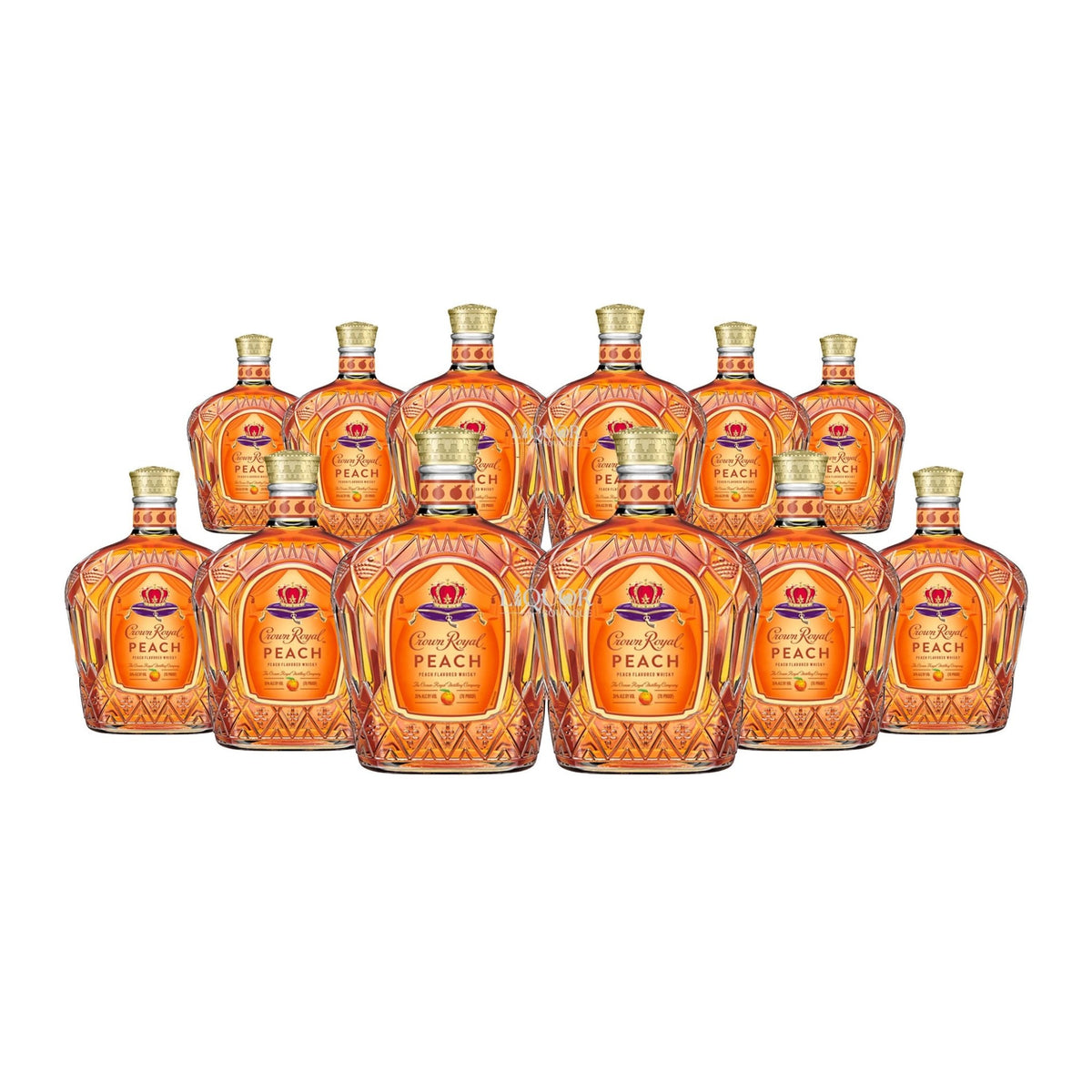 Crown Royal Peach Flavored Whisky 750ml - Liquor Boutique