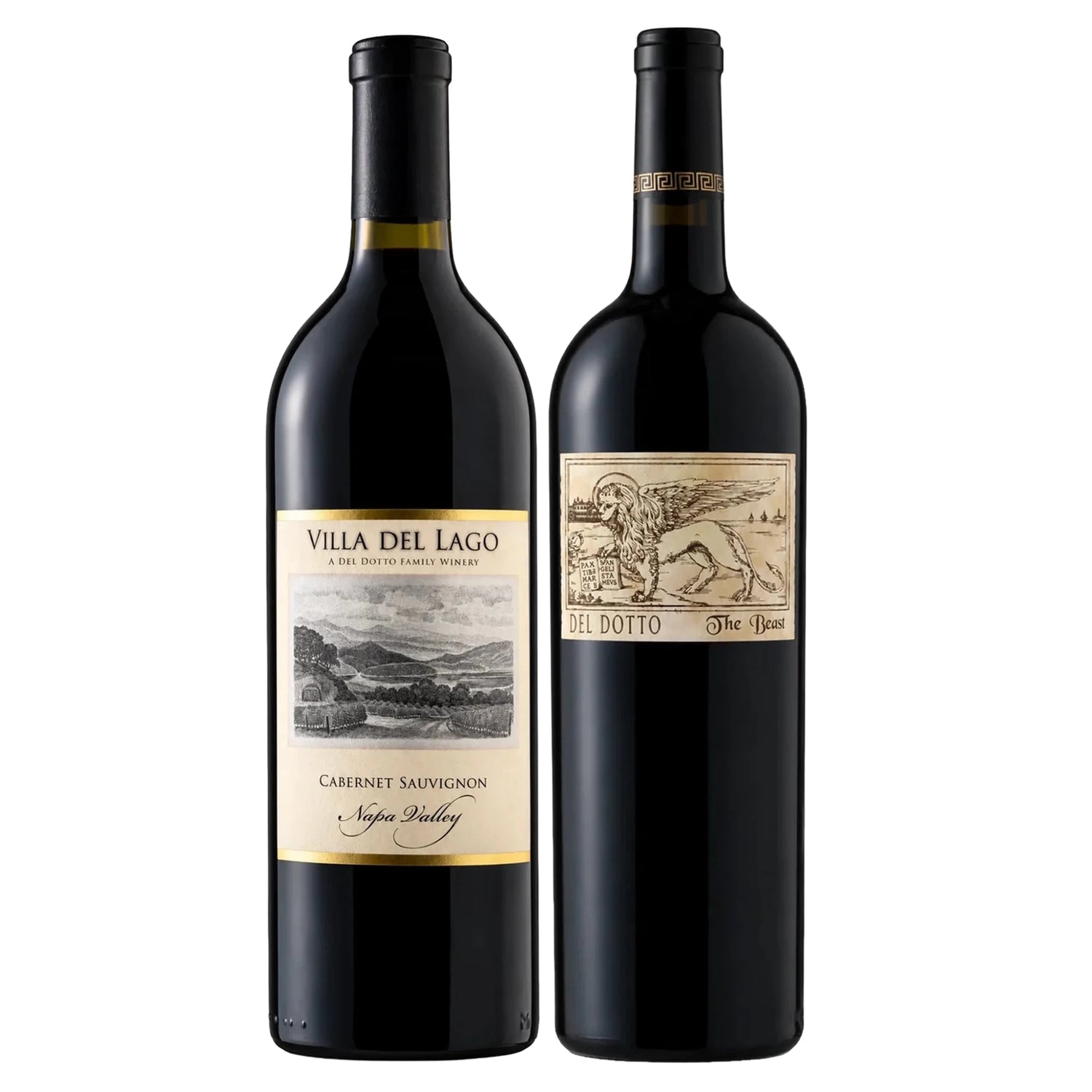 Del Dotto The Beauty & The Beast 2023 Cabernet Sauvignon Wine Bundle 750ml - Liquor Boutique