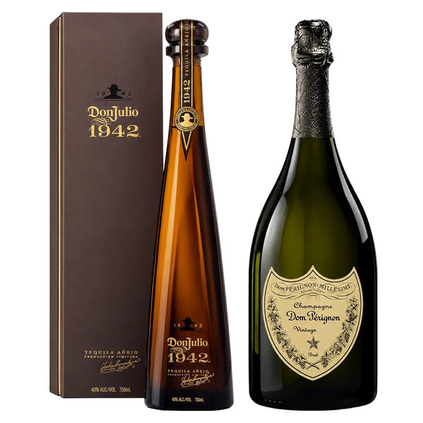 Don Julio 1942 Anejo Tequila & Dom Pérignon Vintage Champagne Bundle 750ml - Liquor Boutique