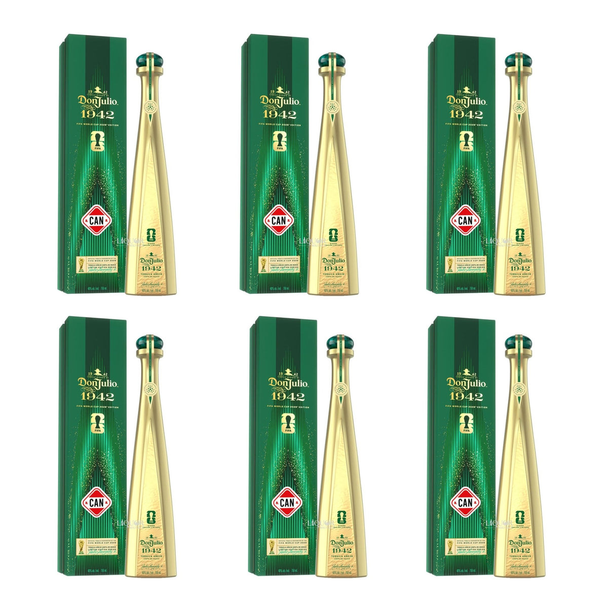 Don Julio 1942 FIFA World Cup 2026 Canada Limited Edition 750ml - Liquor Boutique