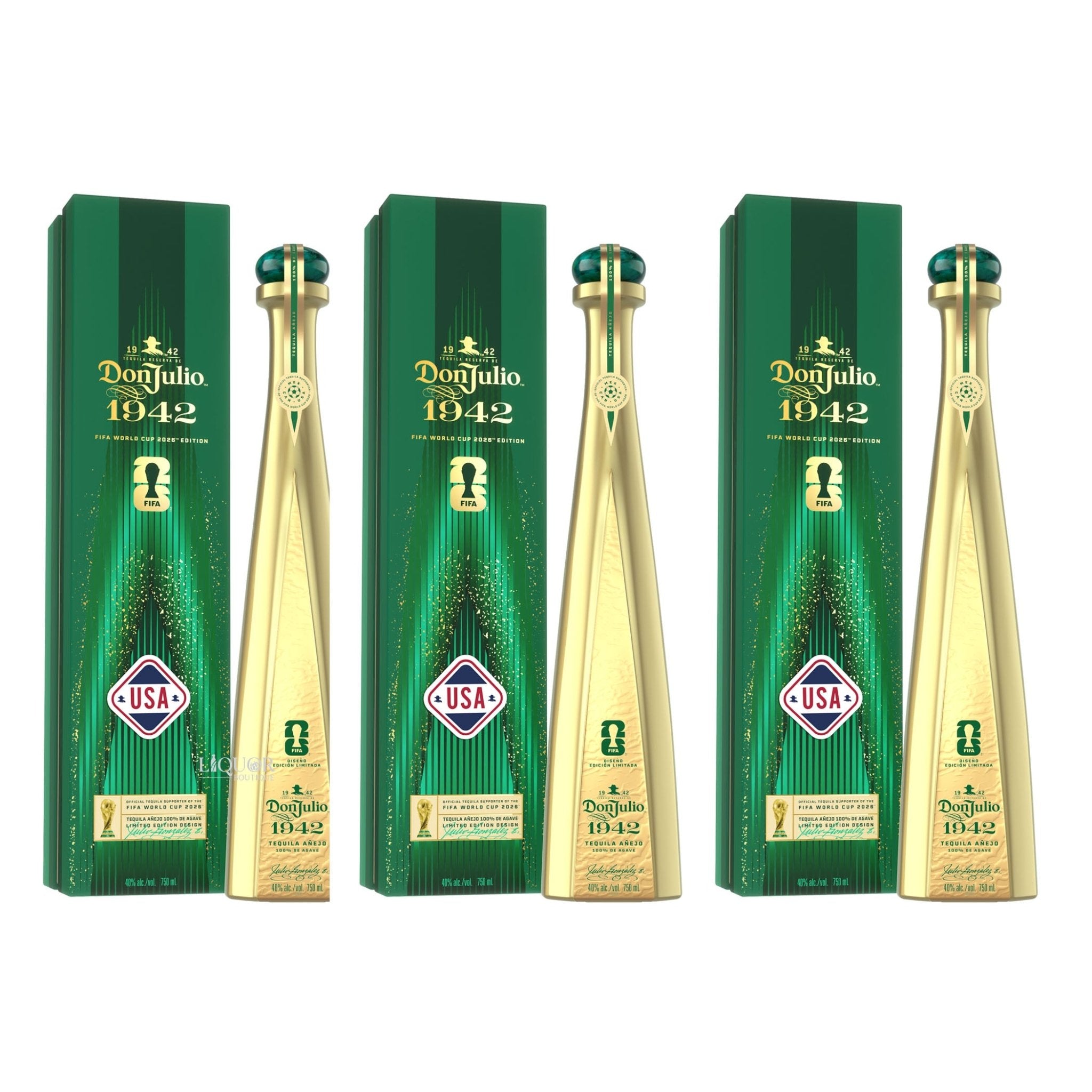 Don Julio 1942 FIFA World Cup 2026 USA Limited Edition 750ml - Liquor Boutique