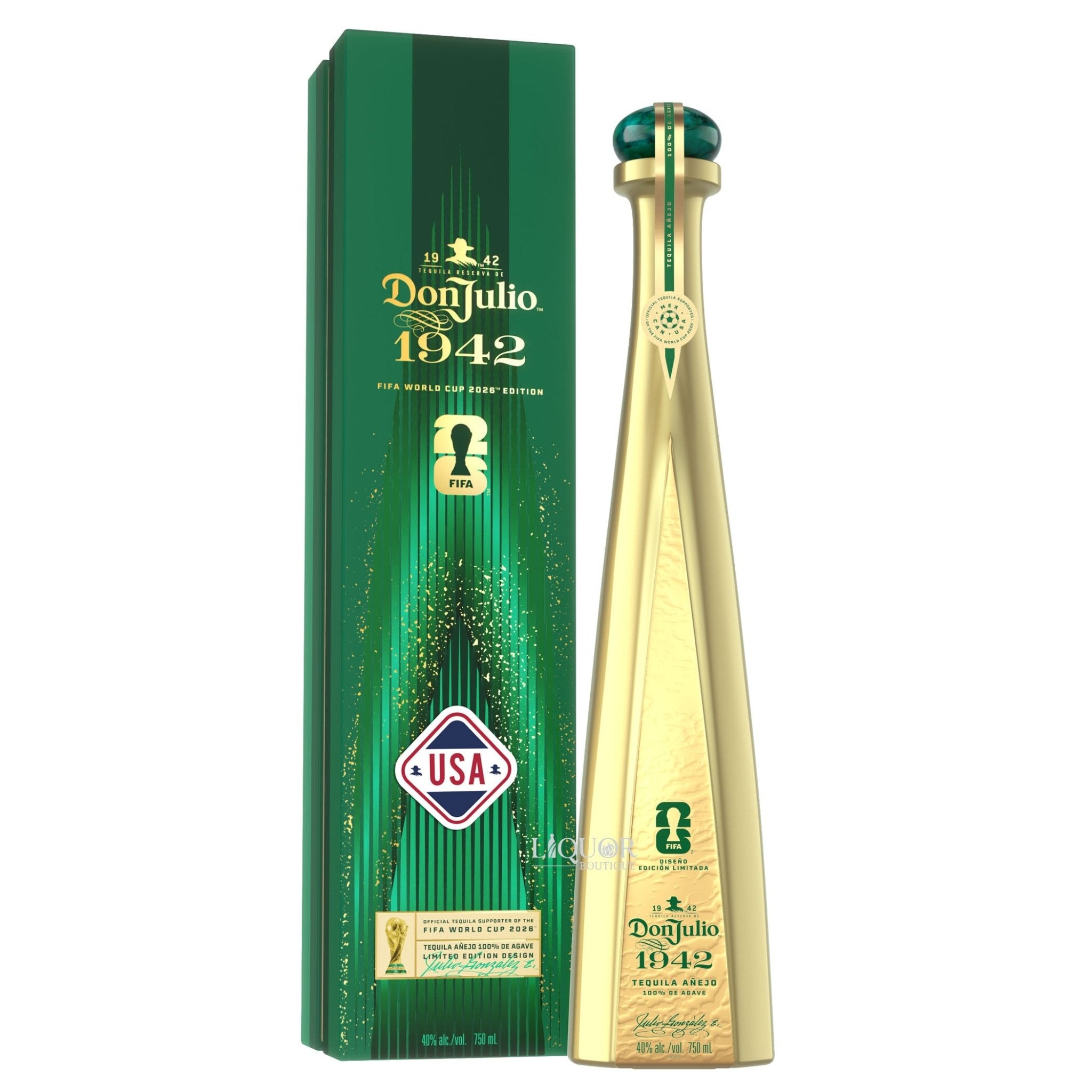 Don Julio 1942 FIFA World Cup 2026 USA Limited Edition 750ml - Liquor Boutique