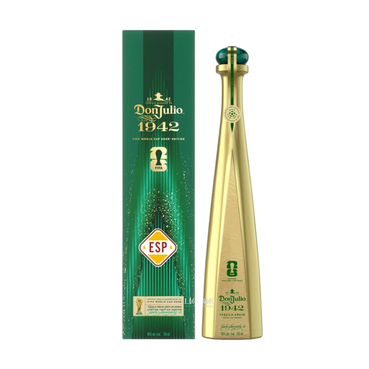 Don Julio 1942 FIFA World Cup Spain Limited Edition Tequila 750ml - Liquor Boutique