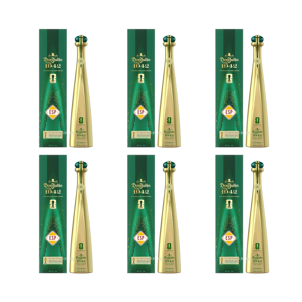 Don Julio 1942 FIFA World Cup Spain Limited Edition Tequila 750ml - Liquor Boutique