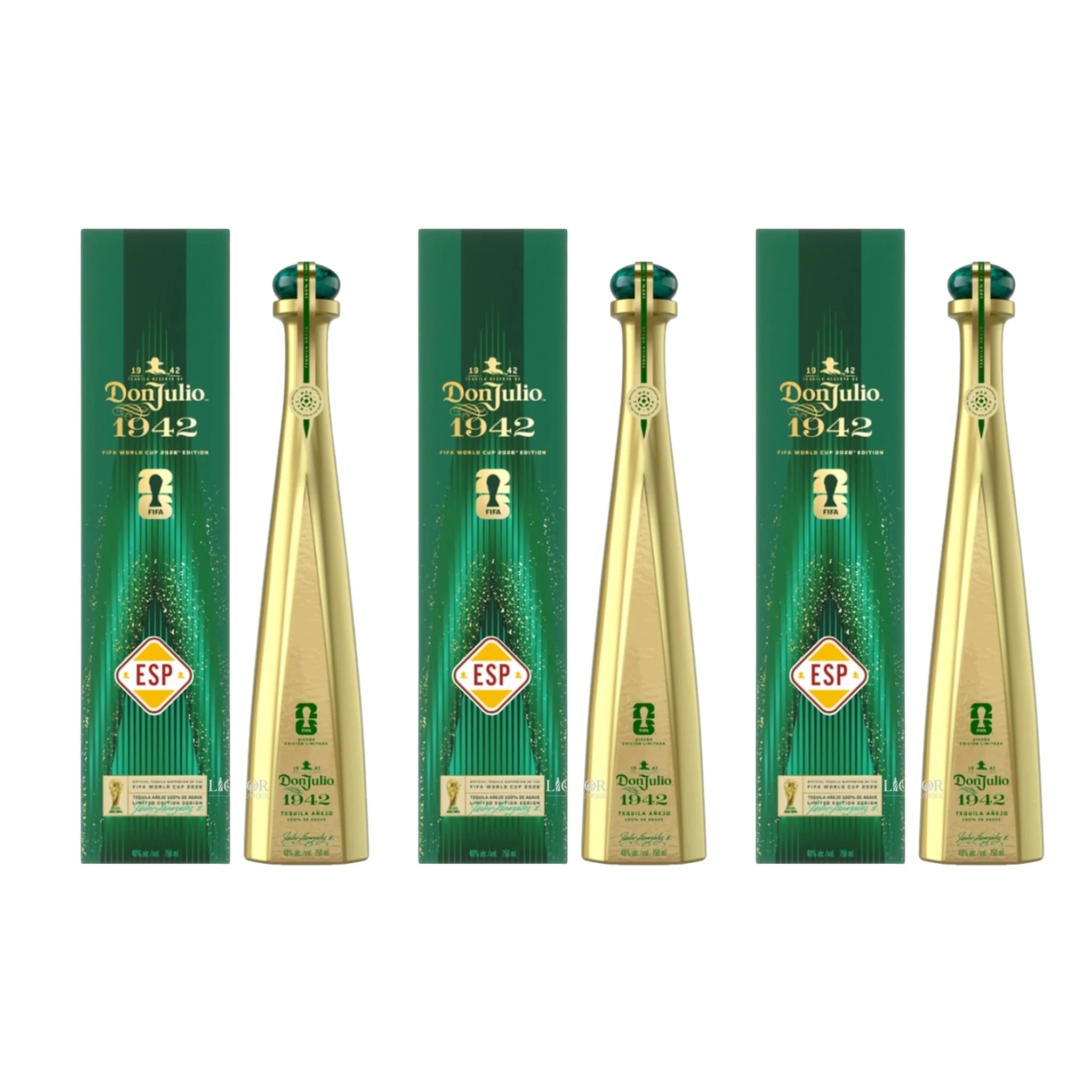 Don Julio 1942 FIFA World Cup Spain Limited Edition Tequila 750ml - Liquor Boutique