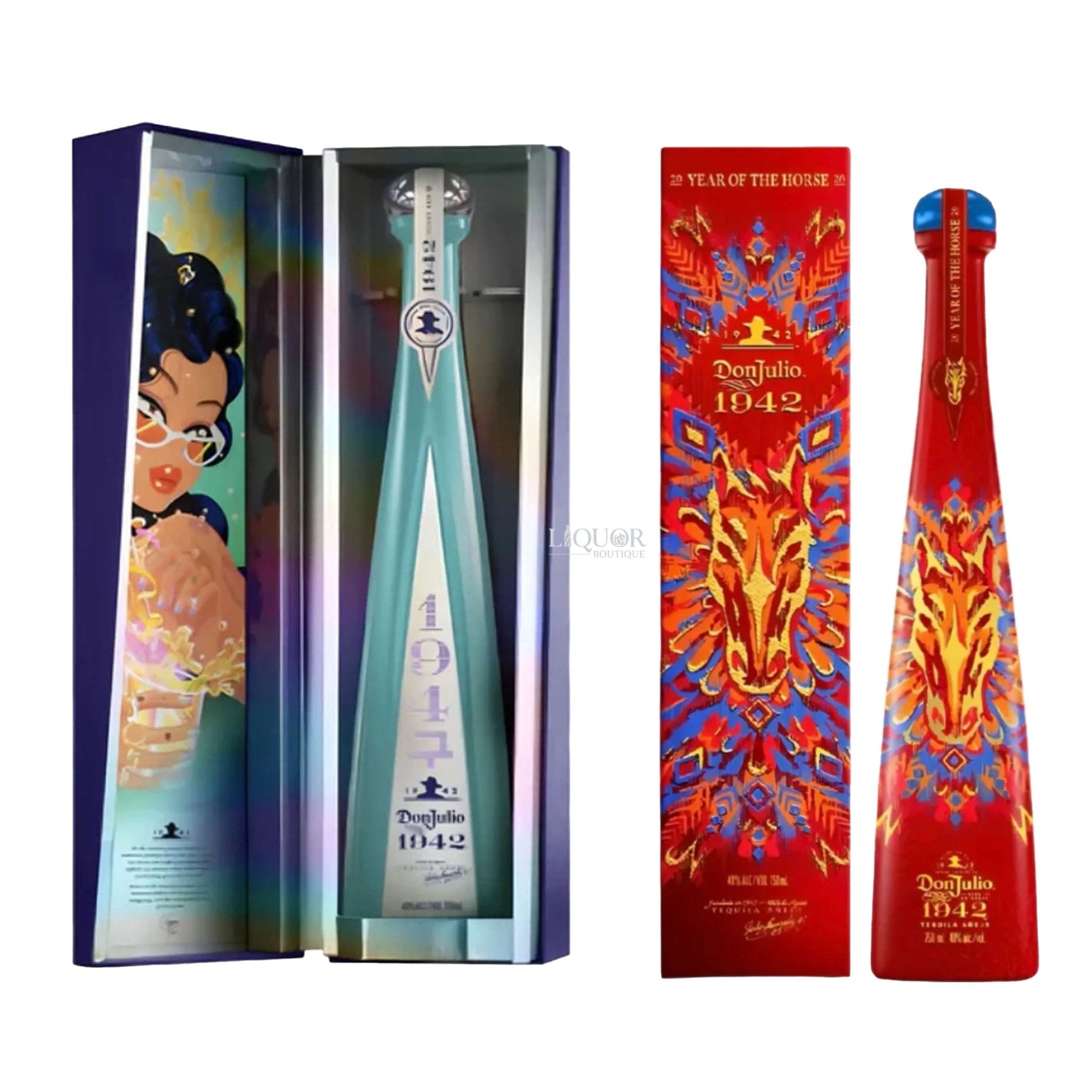 Don Julio 1942 Peggy Gou & Year of the Horse Tequila Bundle 750ml - Liquor Boutique