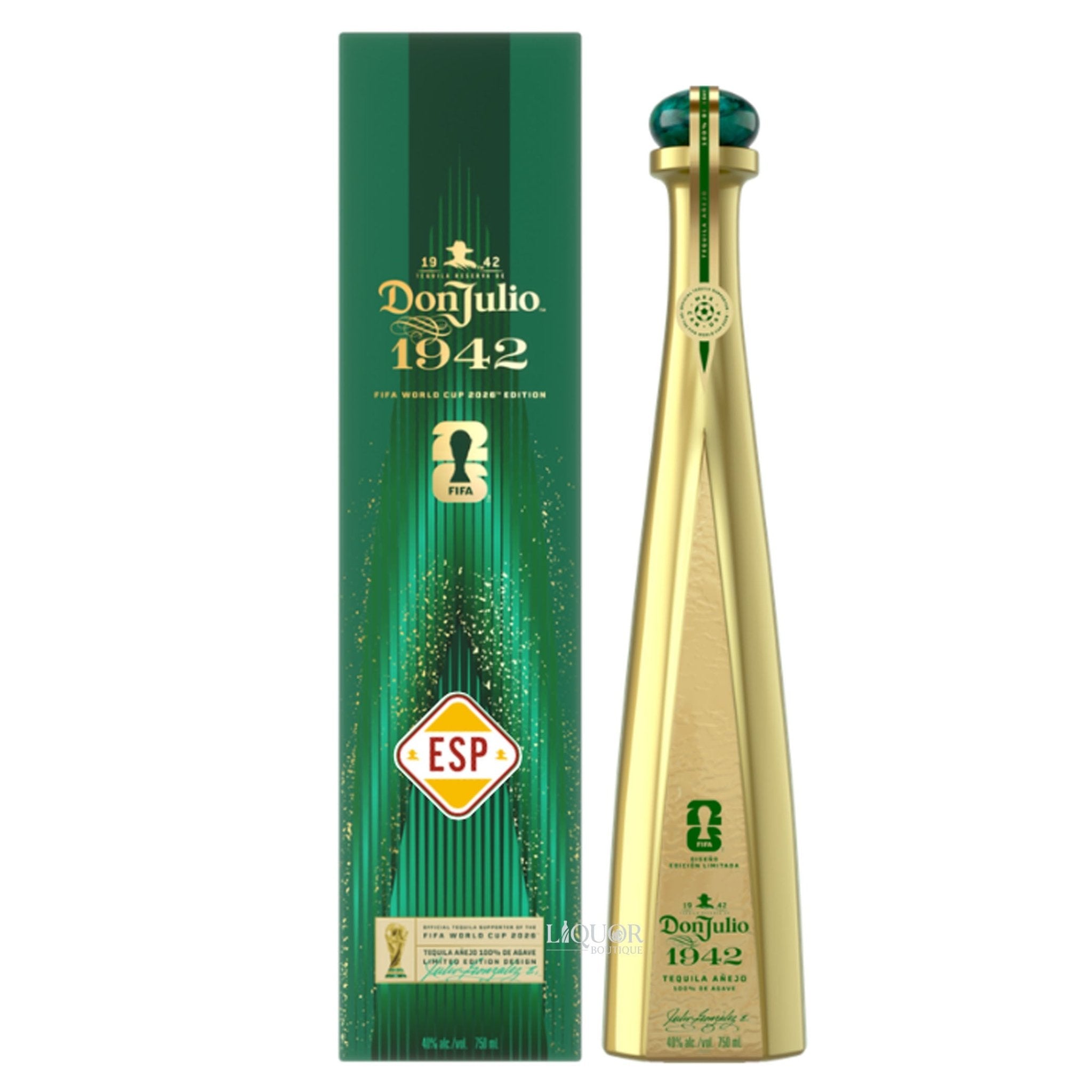 Don Julio 1942 Tequila FIFA World Cup 2026 Honor Your Country Limited Edition 750ml - Liquor Boutique