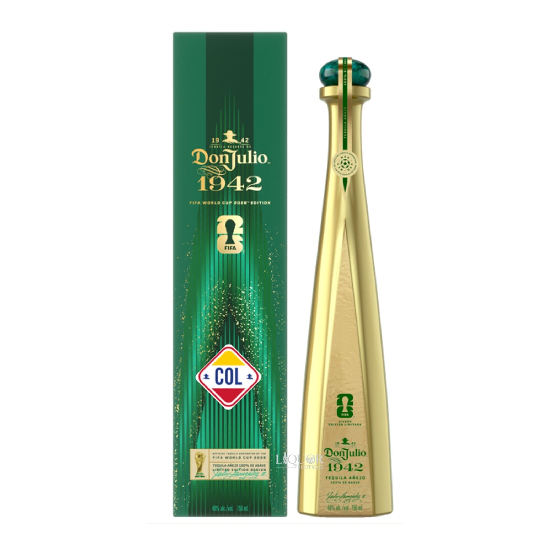 Don Julio 1942 Tequila FIFA World Cup 2026 Honor Your Country Limited Edition 750ml - Liquor Boutique