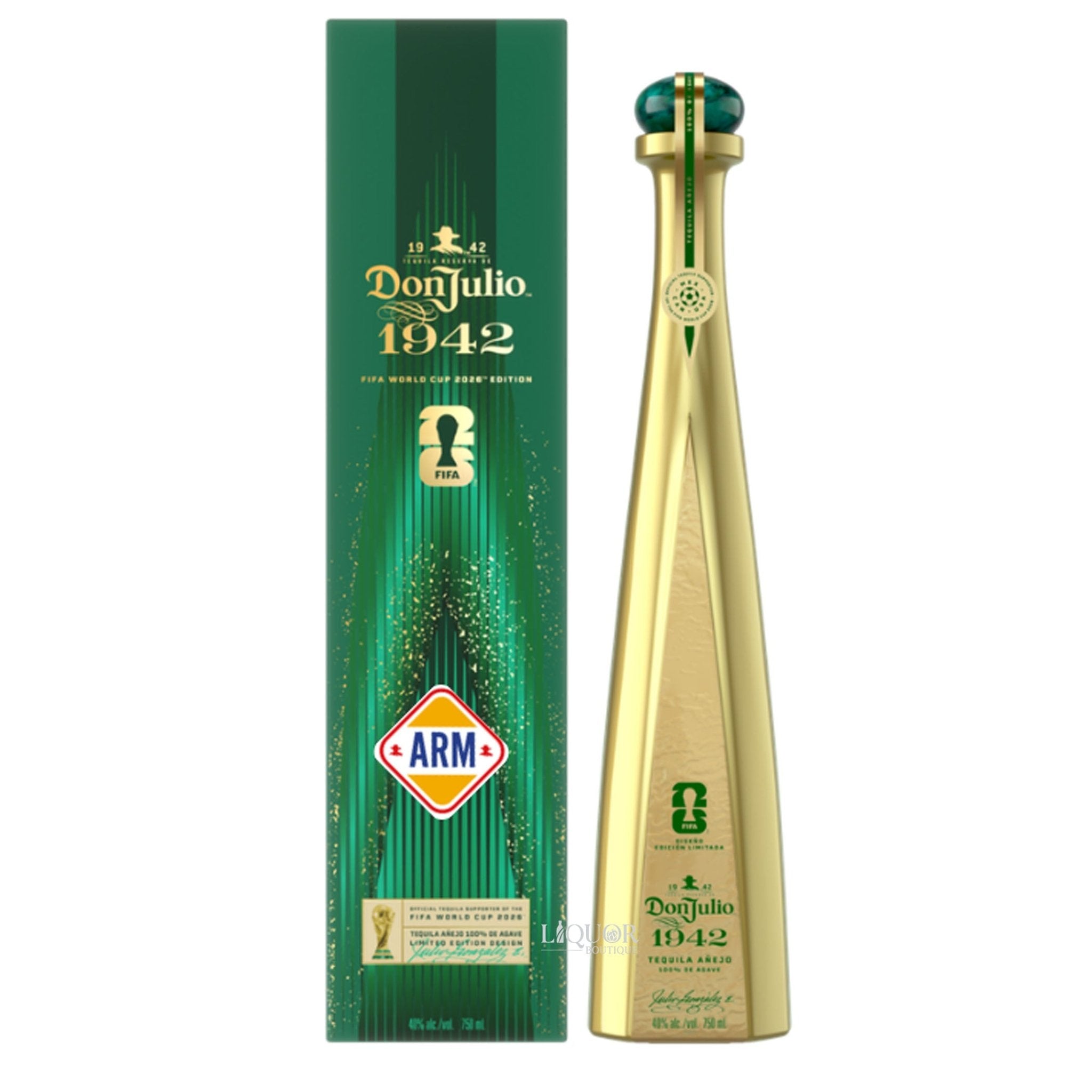 Don Julio 1942 Tequila FIFA World Cup 2026 Honor Your Country Limited Edition 750ml - Liquor Boutique
