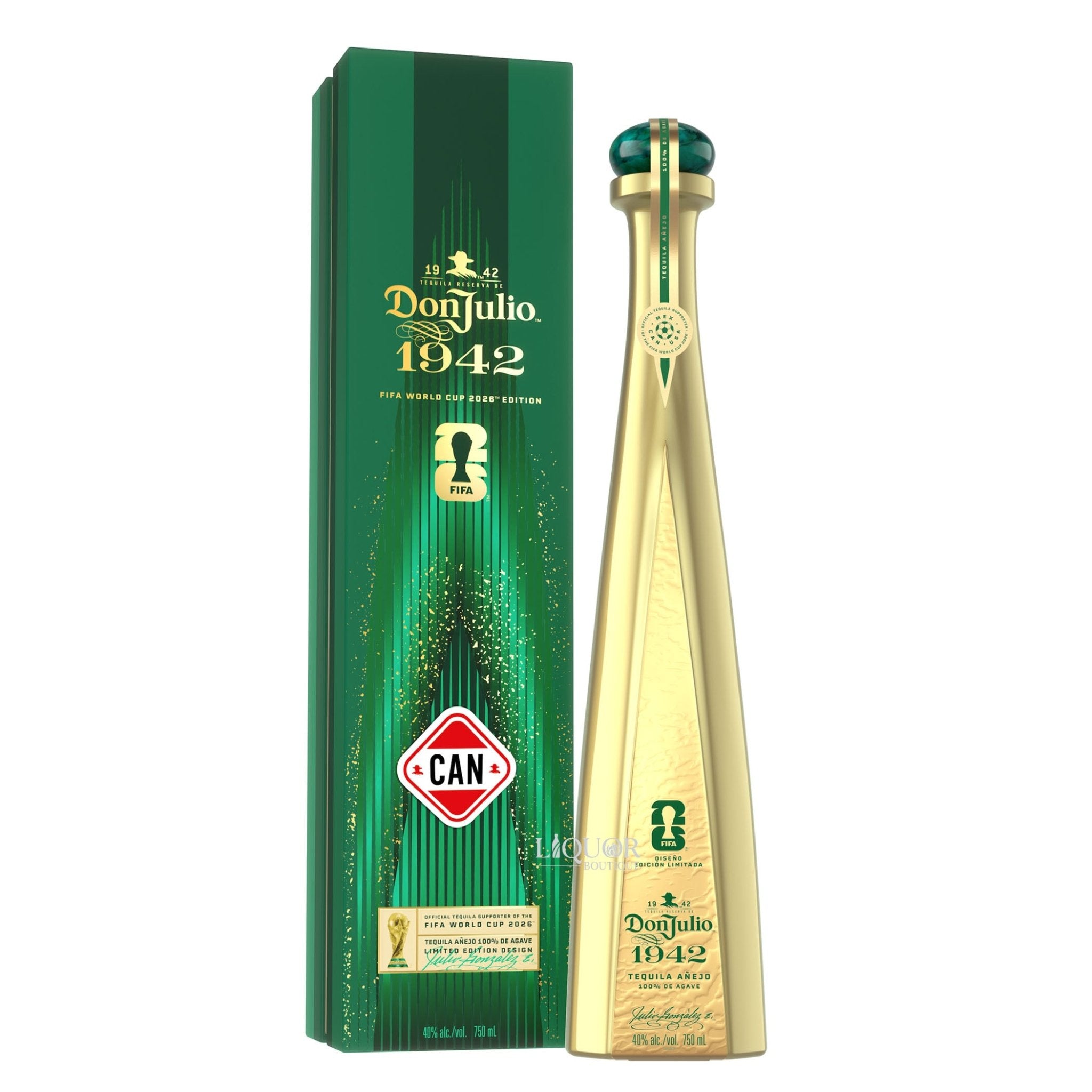 Don Julio 1942 Tequila FIFA World Cup 2026 Honor Your Country Limited Edition 750ml - Liquor Boutique