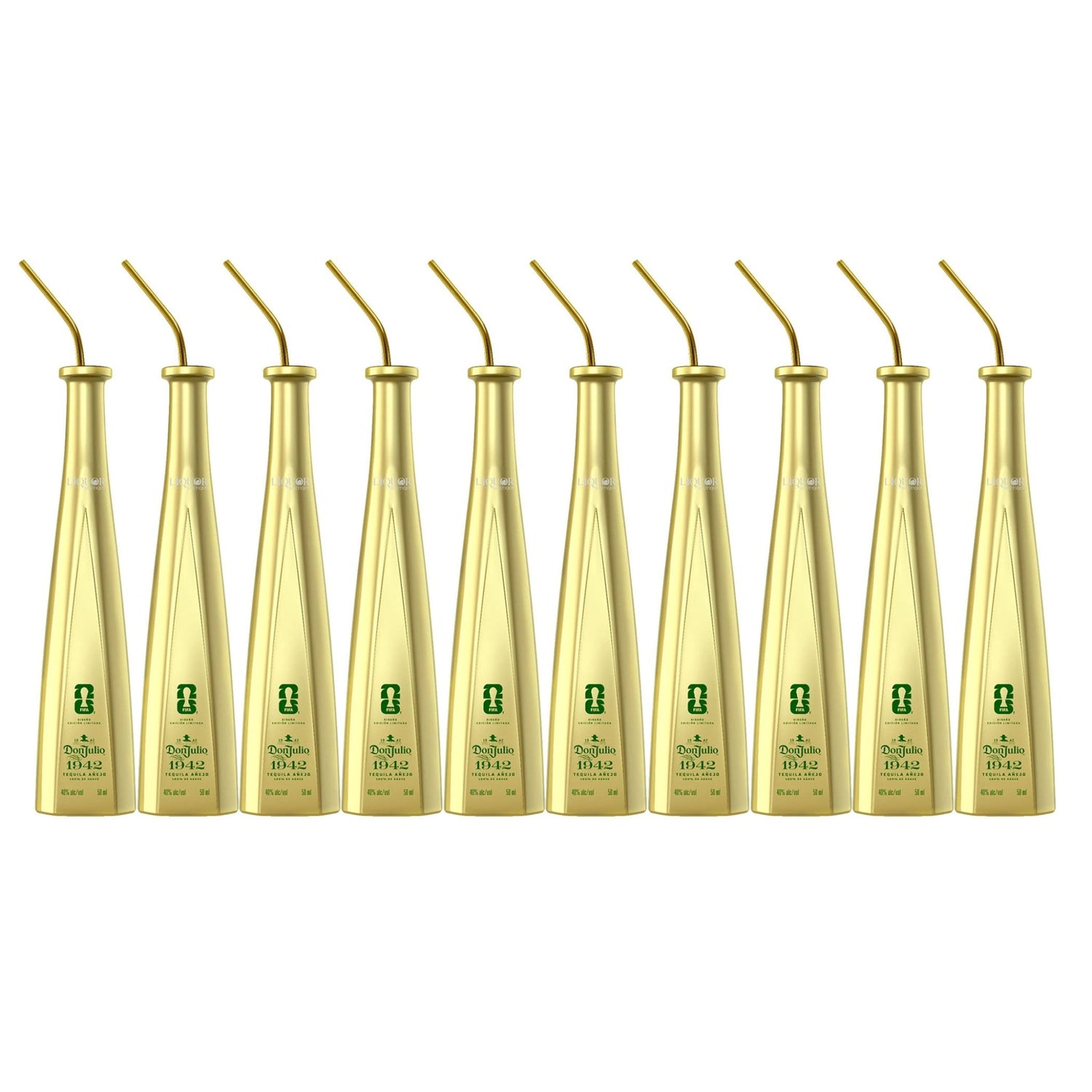 Don Julio 1942 Tequila FIFA World Cup 2026 Limited Edition 50ml with Metal Straw - Liquor Boutique