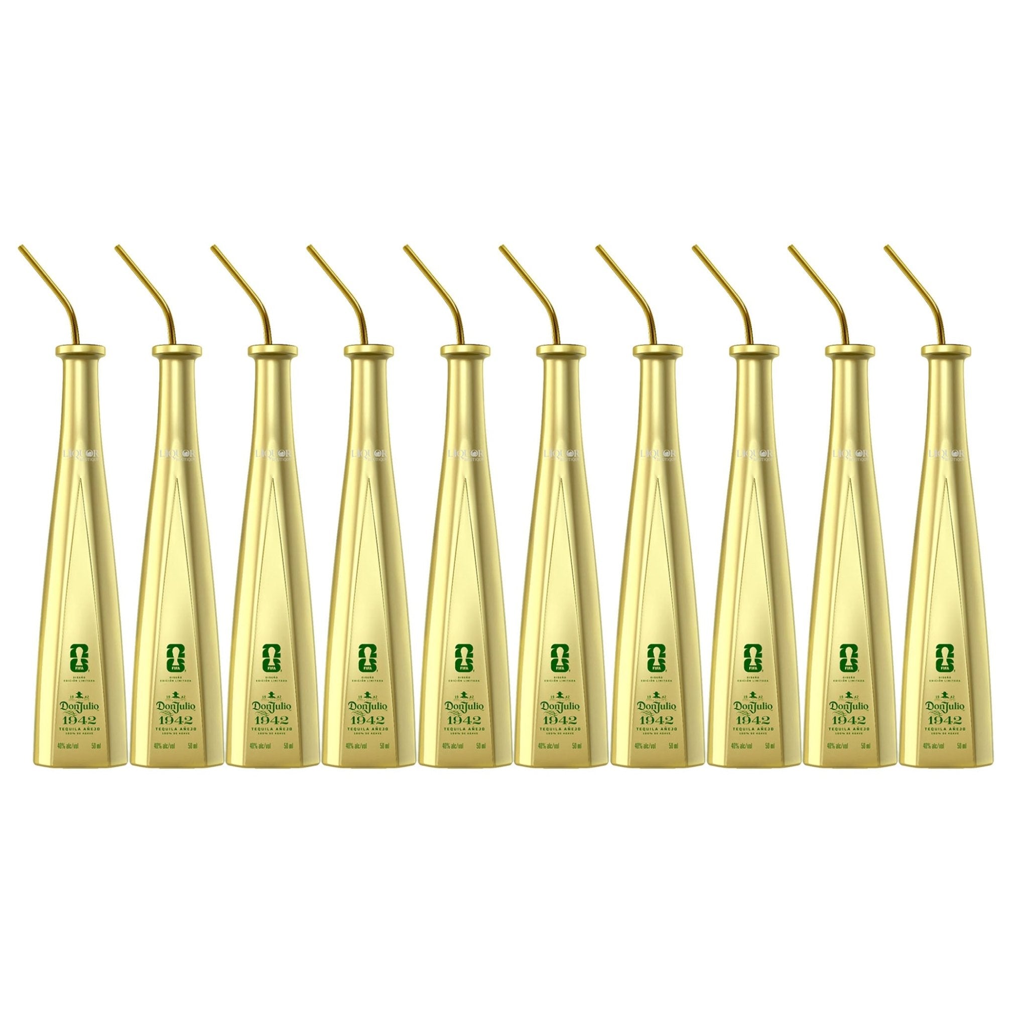 Don Julio 1942 Tequila FIFA World Cup 2026 Limited Edition 50ml with Metal Straw - Liquor Boutique