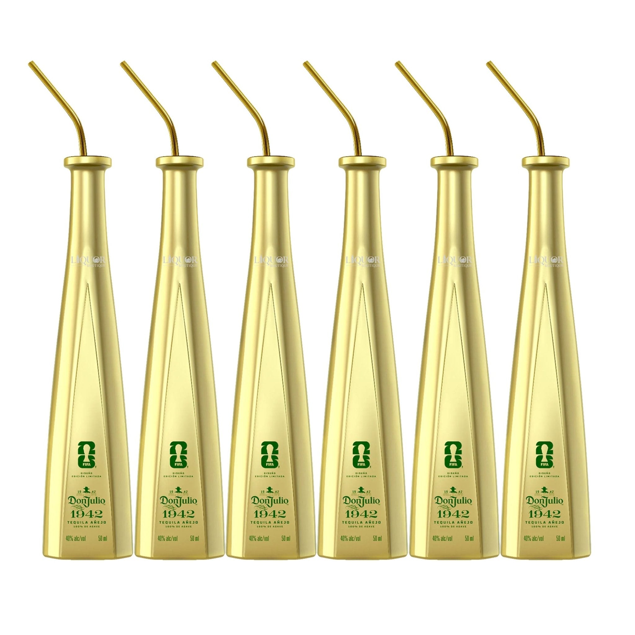 Don Julio 1942 Tequila FIFA World Cup 2026 Limited Edition 50ml with Metal Straw - Liquor Boutique