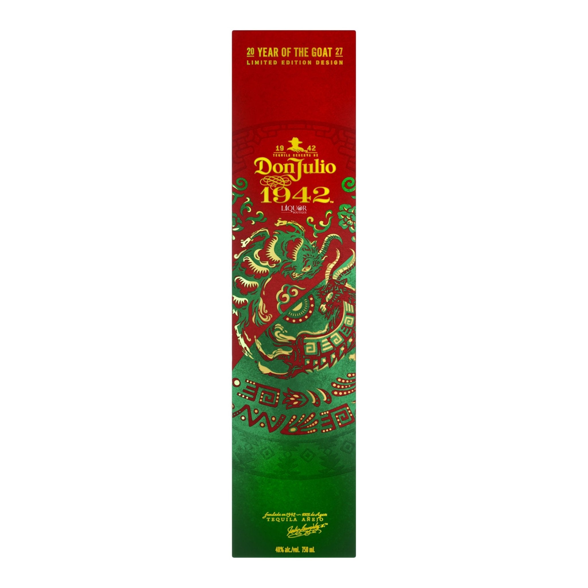 Don Julio 1942 Year of the Goat Edition 2027 Tequila 750ml - Liquor Boutique