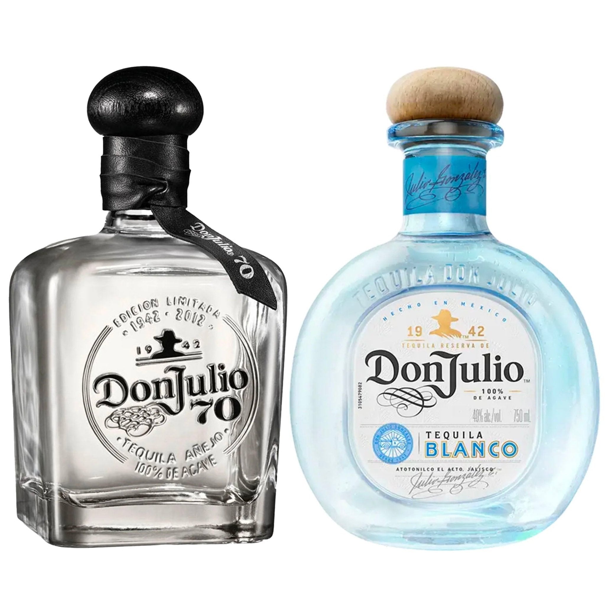Don Julio BLANCO ドンフリオ ブランコ 750ml 2本セット Don Julio 70th & Blanco Bundle – Liquor Boutique