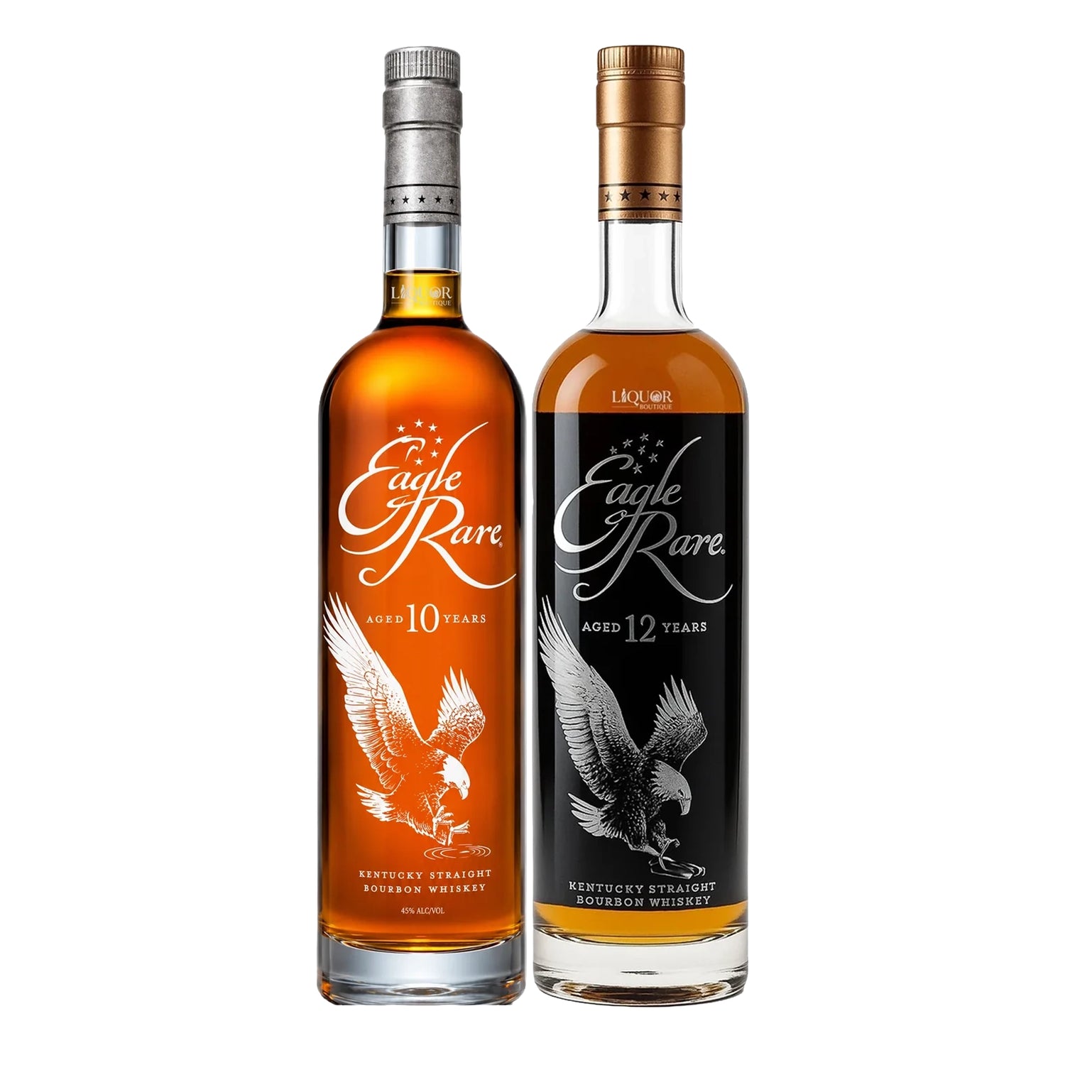 Eagle Rare 10 & 12 Year Bourbon Whiskey Bundle 750ml
