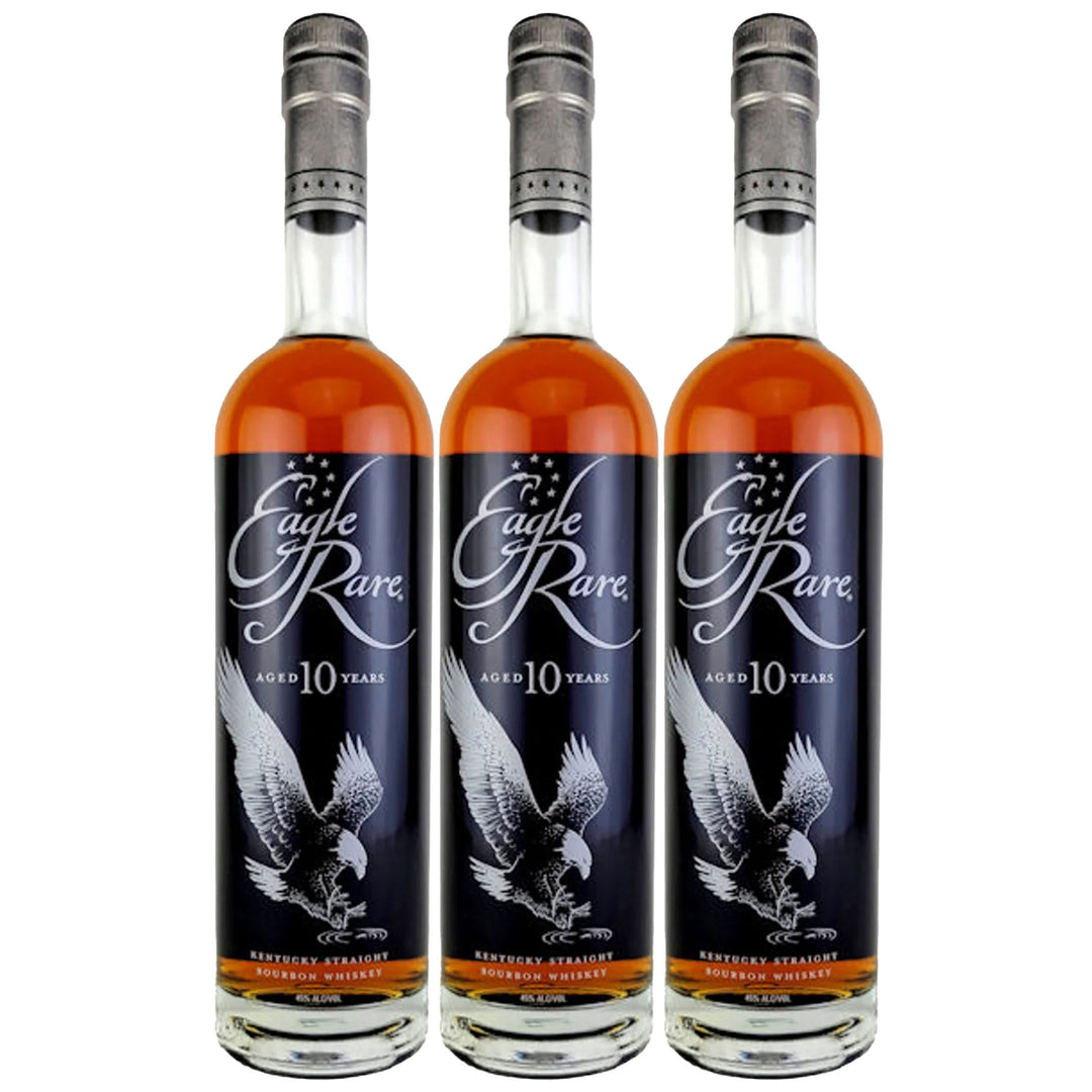 Eagle Rare Aged 10 Years Bourbon Whiskey 3-Pack